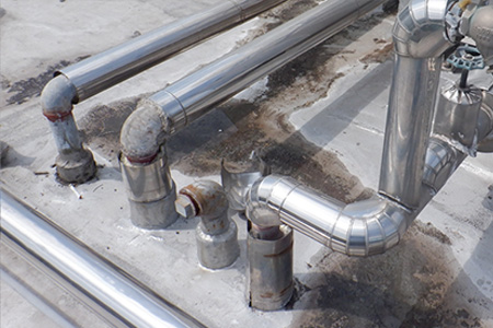 明野東小学校　北校舎屋上